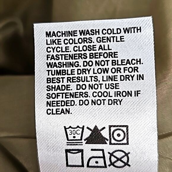 LIV Outdoor Women Taupe Cinch Waist 2 Pocket Wind&Water Resistant Jacket Size L - Picture 9 of 11